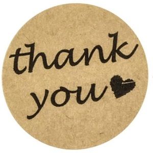 40 Thank You Stickers!